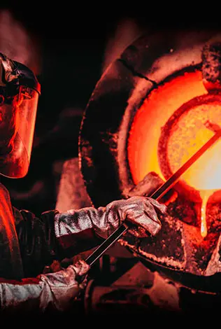 Centrifugado de piezas